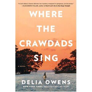 New Where the Crawdads Sing by Delia Owens paperback book